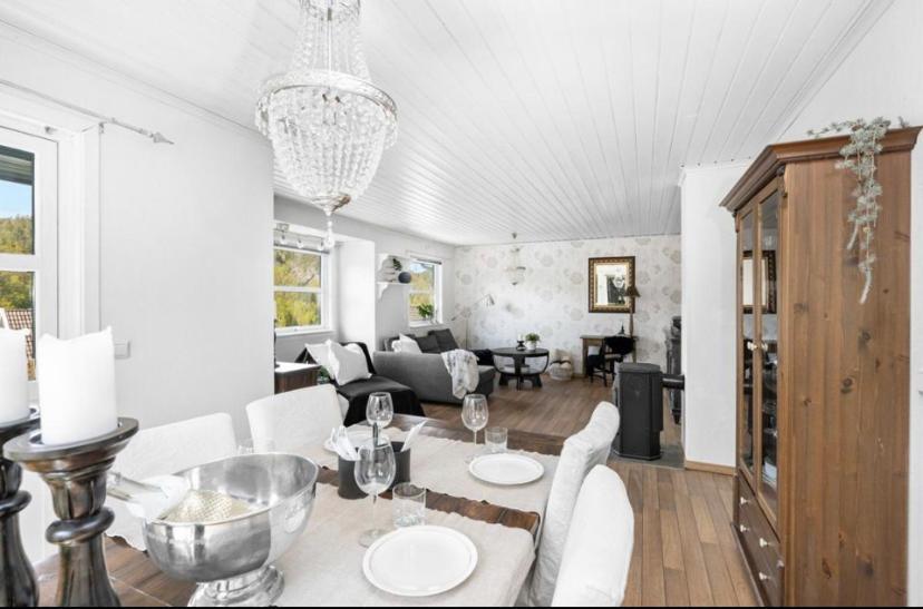 Sjarmerende Familievennlig Hus Med 2 Soverom Kristiansand Zewnętrze zdjęcie